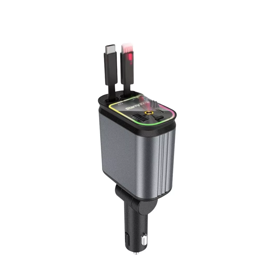 شارژر فندکی 66وات 2 پورت مدل Starry SkySB1