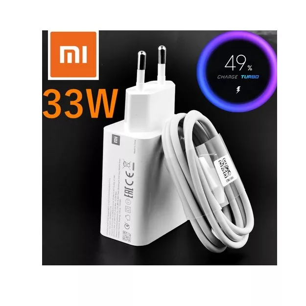 شارژر دیواری  مدل Turbo fast charge به همراه کابل USB-C