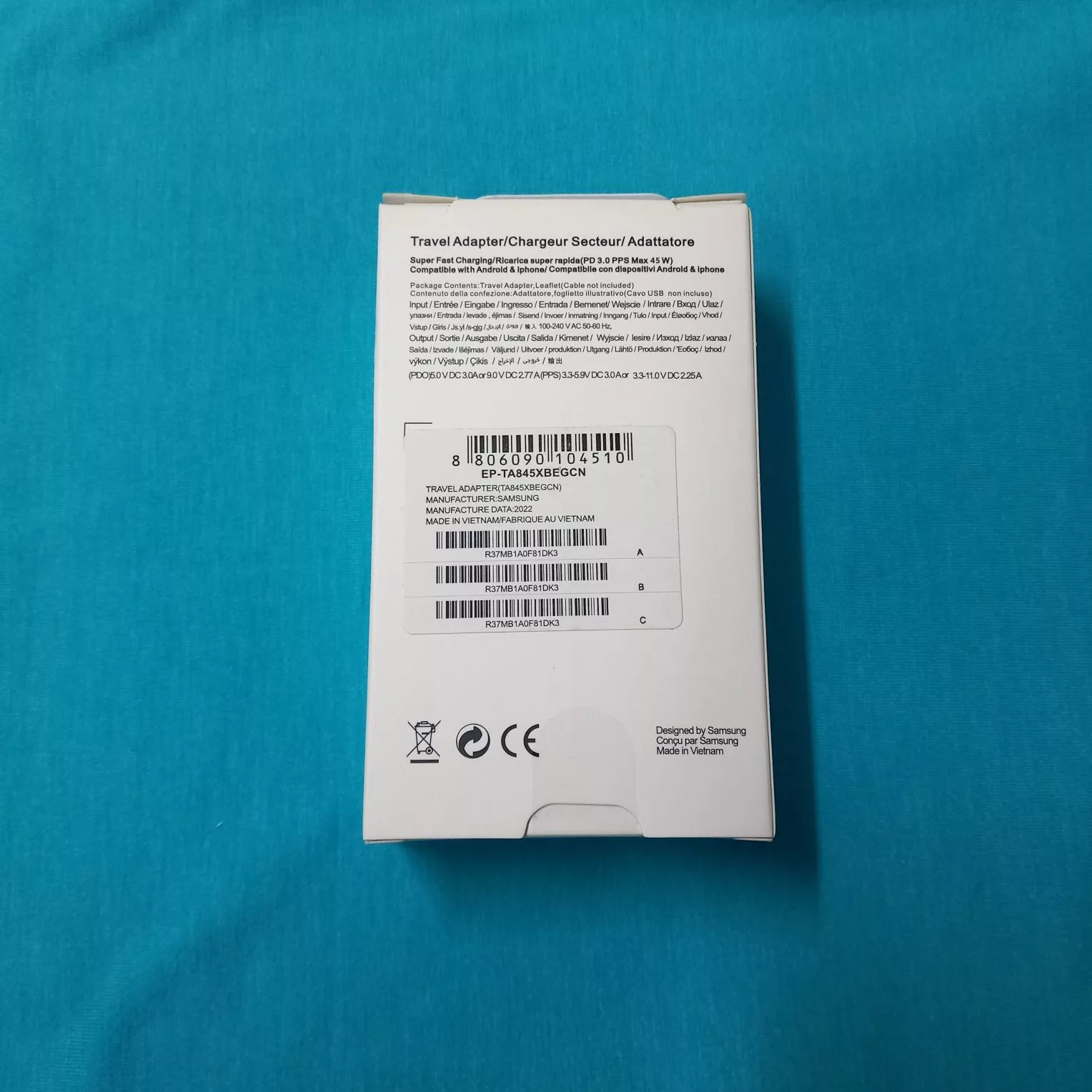 شارژر دیواری 45 وات مدل 45w 2025