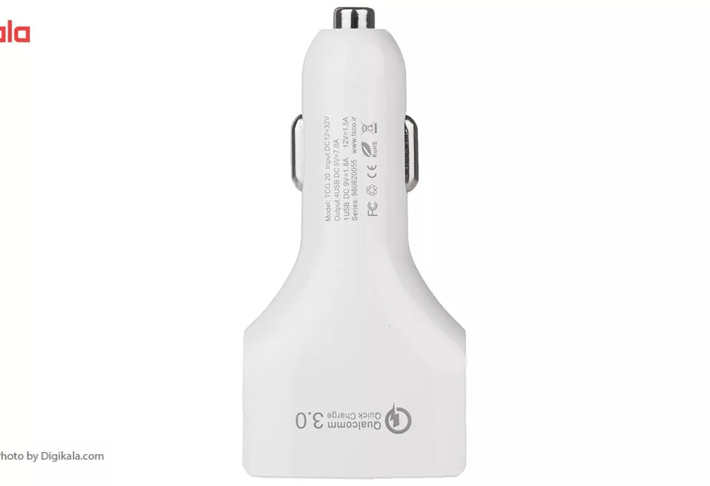 شارژر فندکی تسکو مدل TCG 20