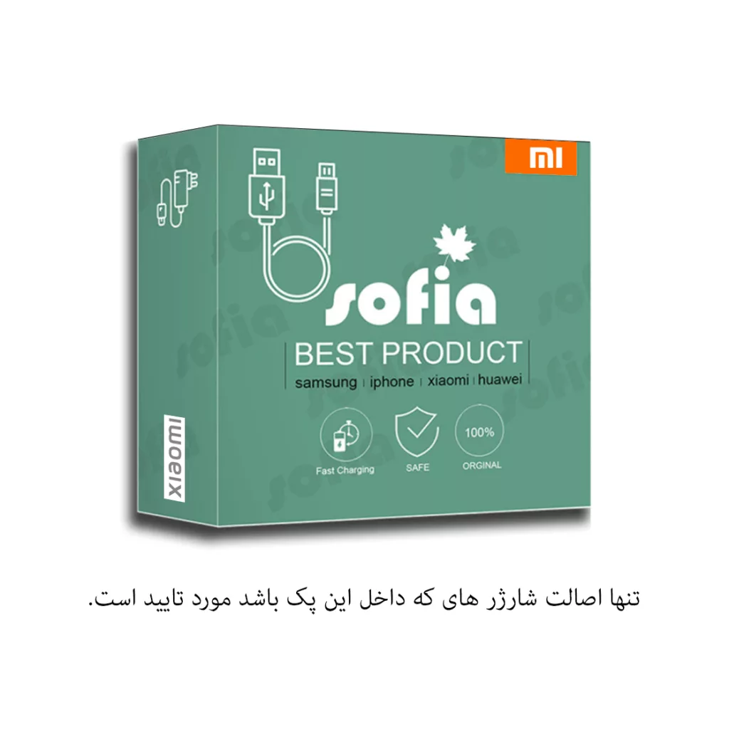 شارژر دیواری شیائومی مدل 67 به همراه تبدیل USB-C