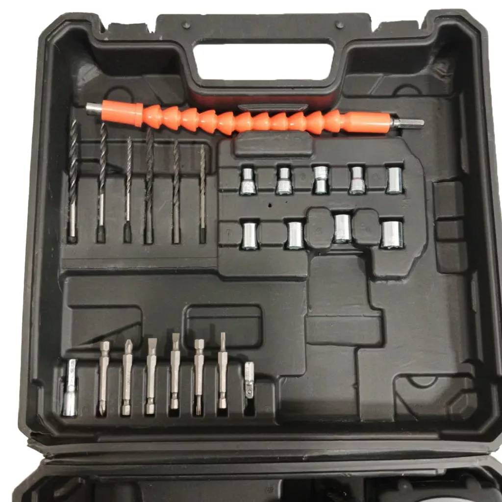 پیچ گوشتی شارژی باس مدل single-battery--brushless-88v مجموعه 28 عددی