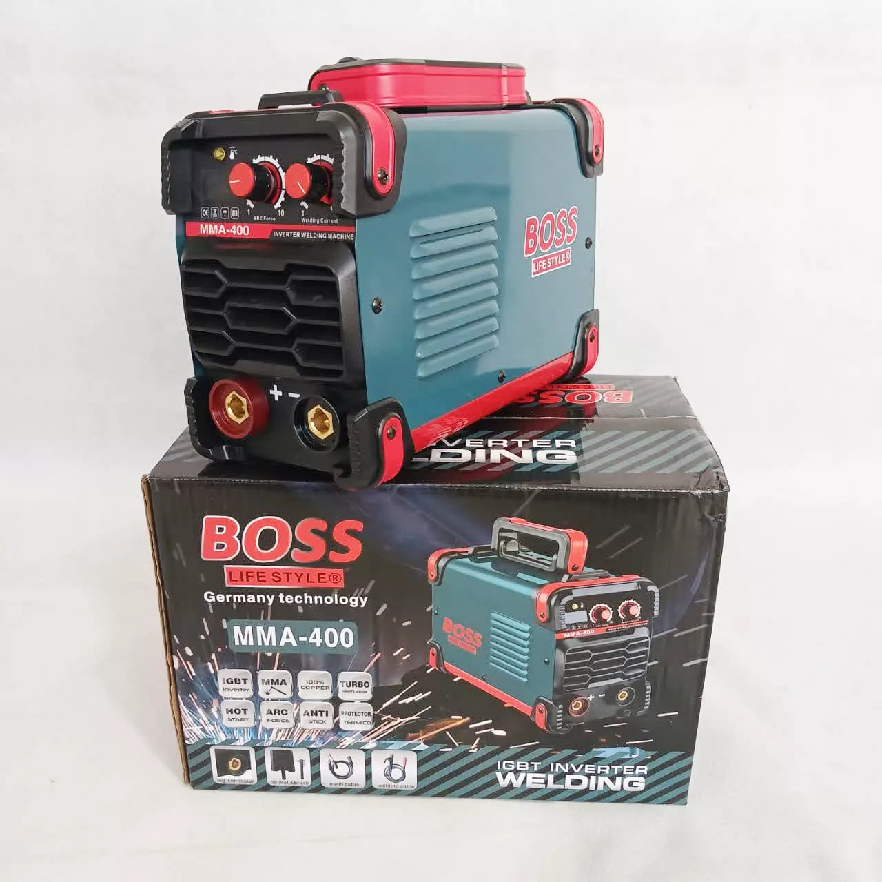 دستگاه جوشکاری 400 آمپر توربو باس مدل Turbo