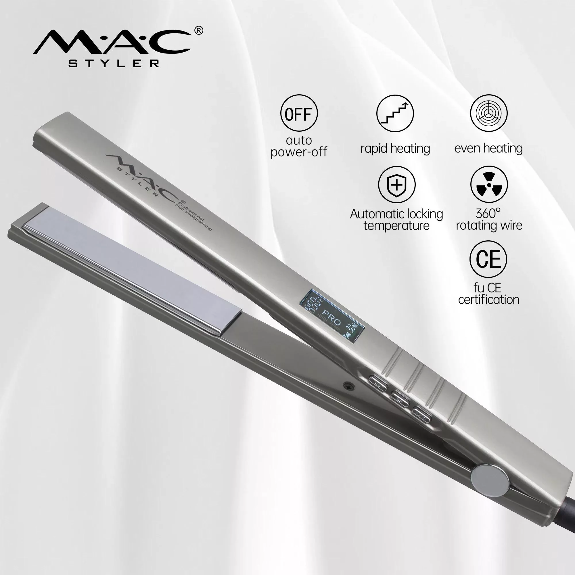 اتو و حالت دهنده ی مو مک استایلر مدل MC-5519