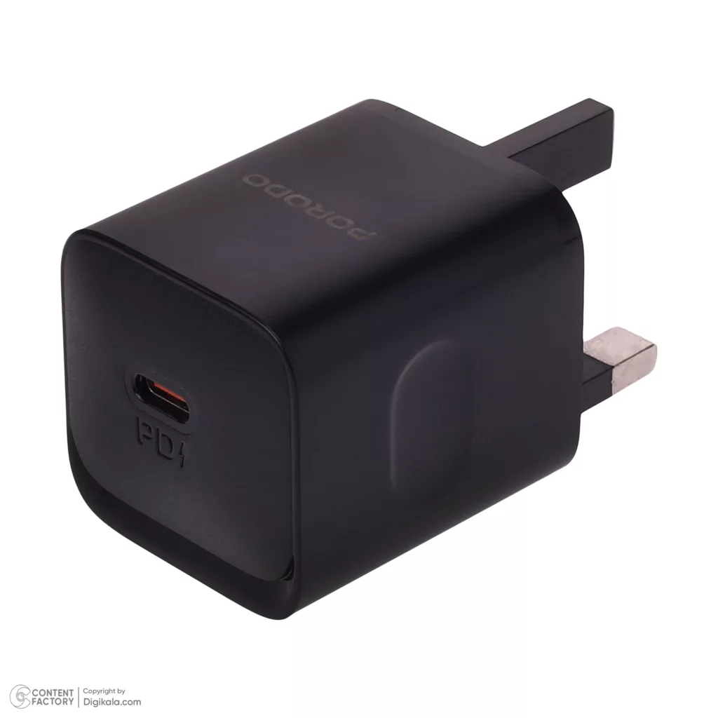 شارژر دیواری 20 وات پرودو مدل USB-C Power delivery Wall Charger-FWC023