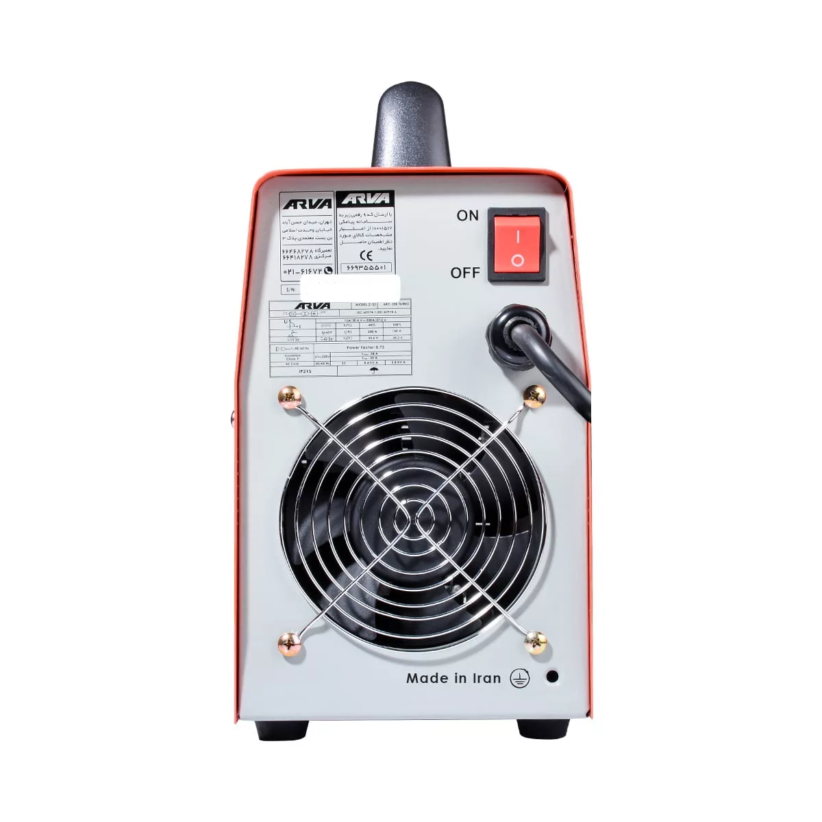 اینورتر جوشکاری 200 آمپر آروا مدل 2103