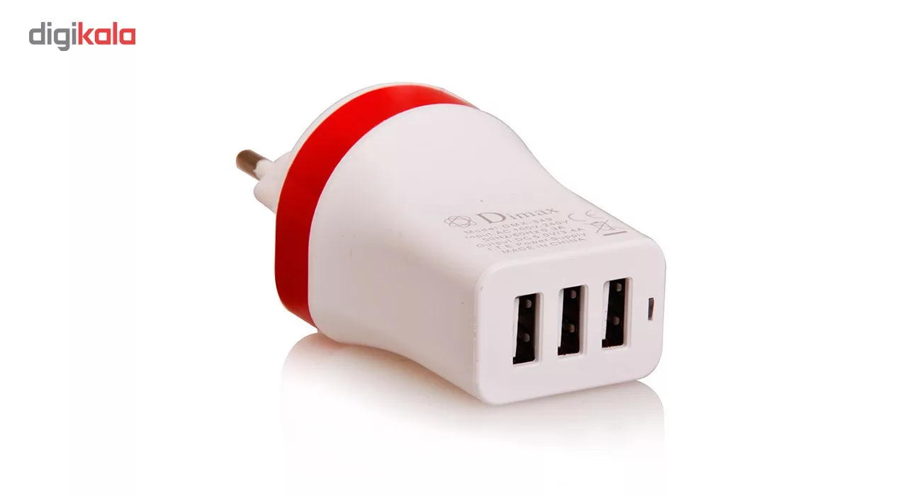 شارژر دیواری USB رجینال مدل DMX-349