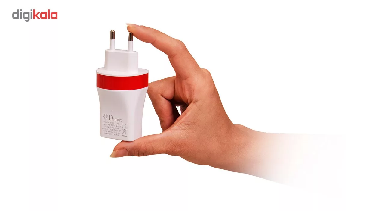 شارژر دیواری USB رجینال مدل DMX-349