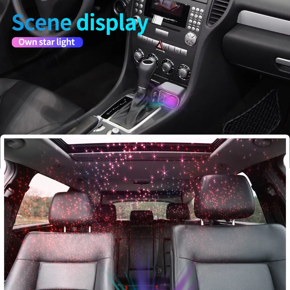 شارژر فندکی 66وات 2 پورت مدل Starry SkySB1