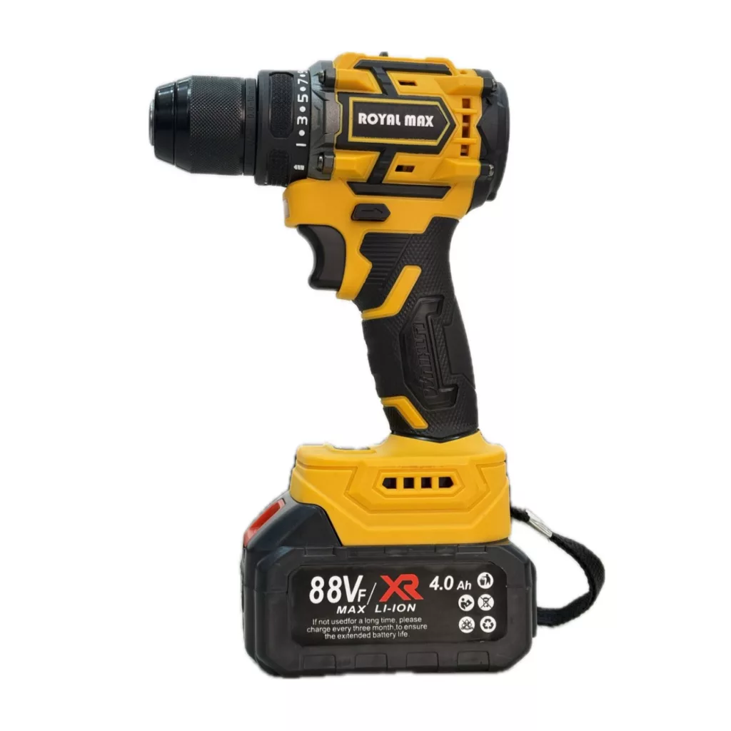 دریل پیچ گوشتی شارژی براشلس رویال مکس مدل BRSH88V مجموعه 50 عددی