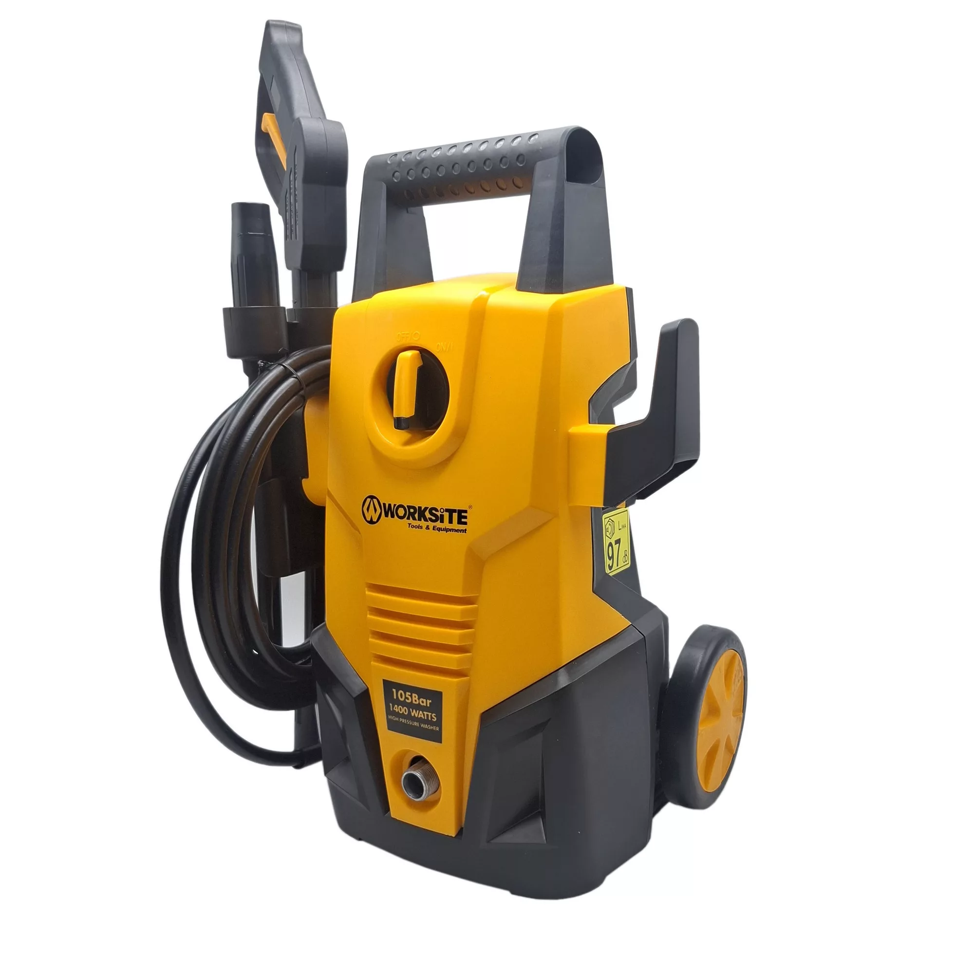 کارواش ذغالی 105 بار 1400 وات ورک سایت مدل 102