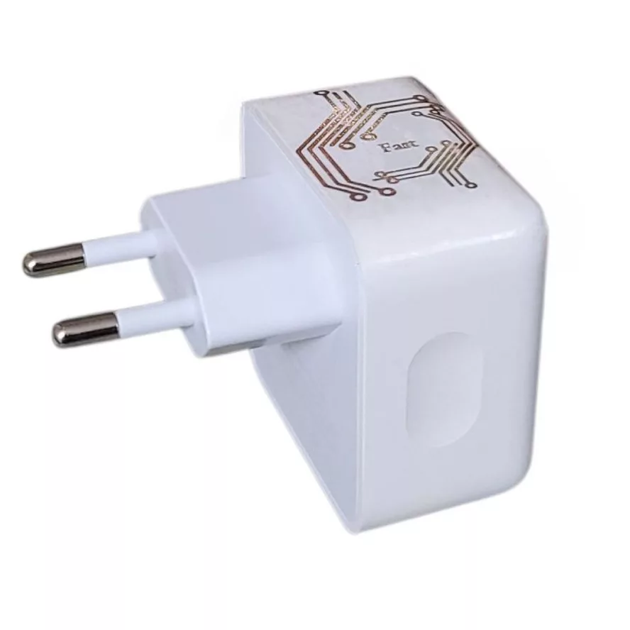 شارژر دیواری 50 وات مدل iph60 به همراه کابل USB-C به لایتنینگ