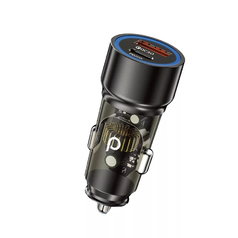 شارژر فندکی خودرو 20 وات 2 پورت دکودو مدل DCG-001