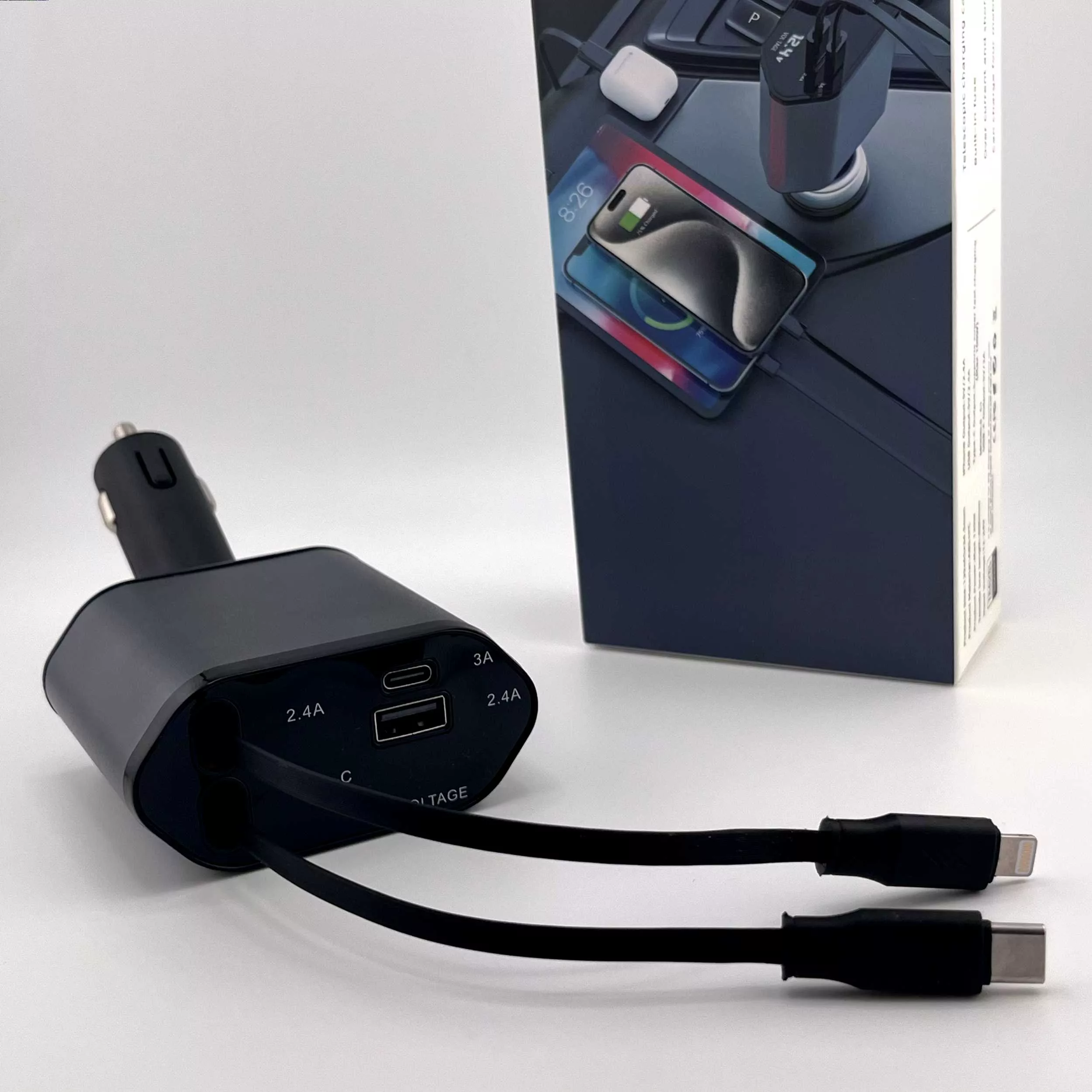 شارژر فندکی 120 وات مدلC1