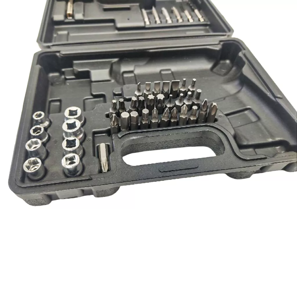 پیچ گوشتی شارژی 3.6 ولت پی ام مدل DM.3.6 مجموعه 50 عددی