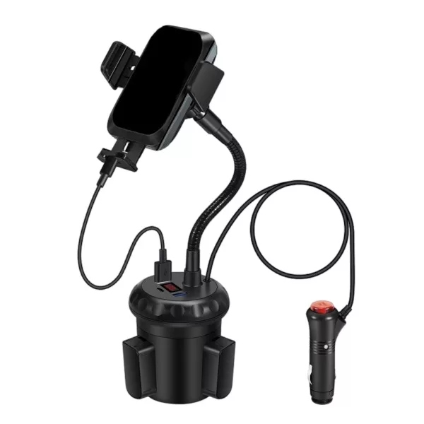 شارژر فندکی 15.5 وات سوپوونیک مدل ICH-64 به همراه هولدر لیوانی