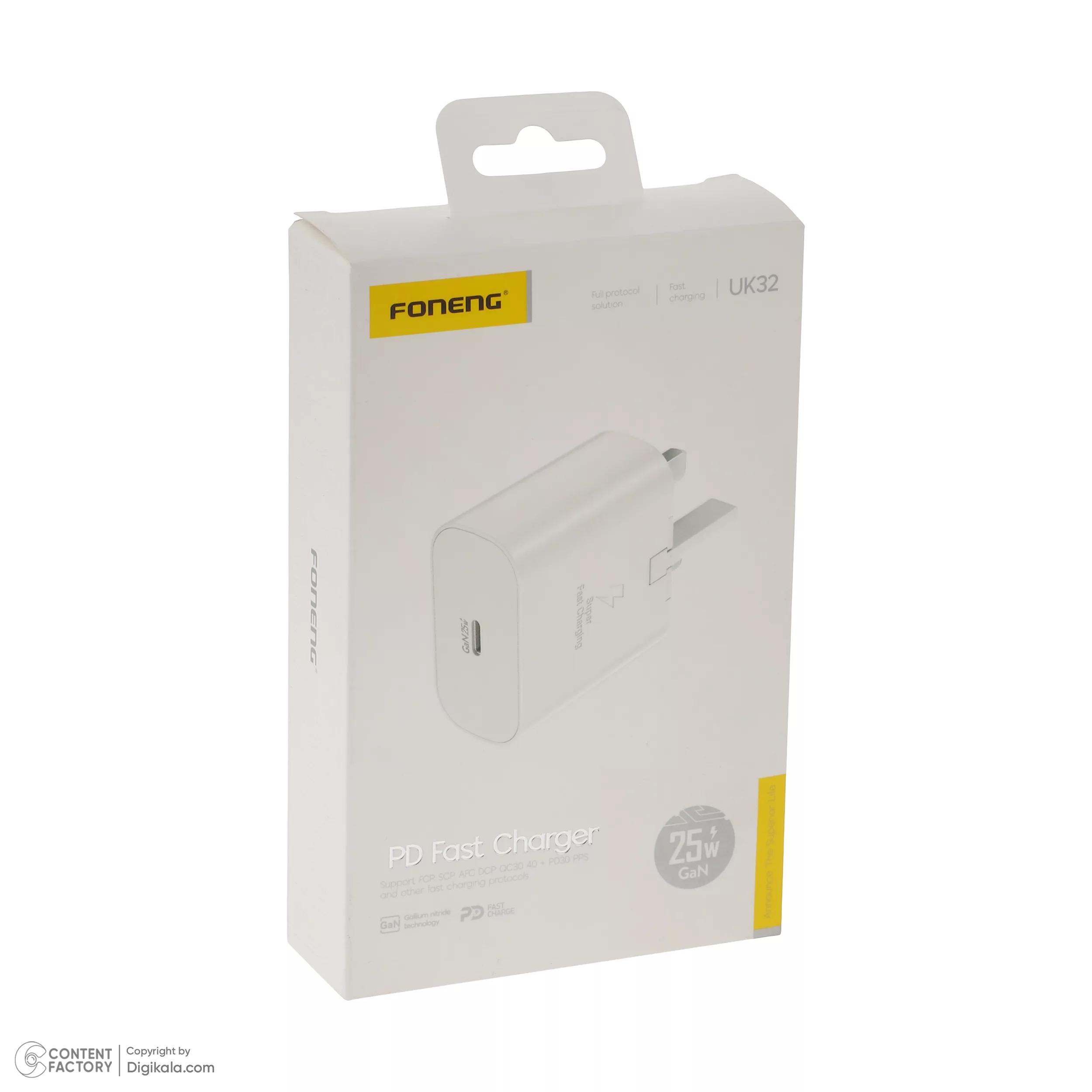 شارژر دیواری 25 وات فوننگ مدل UK32