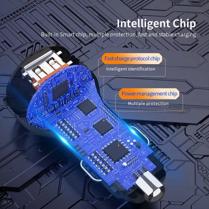 شارژر فندکی 36 وات ایساگر مدل King Kong