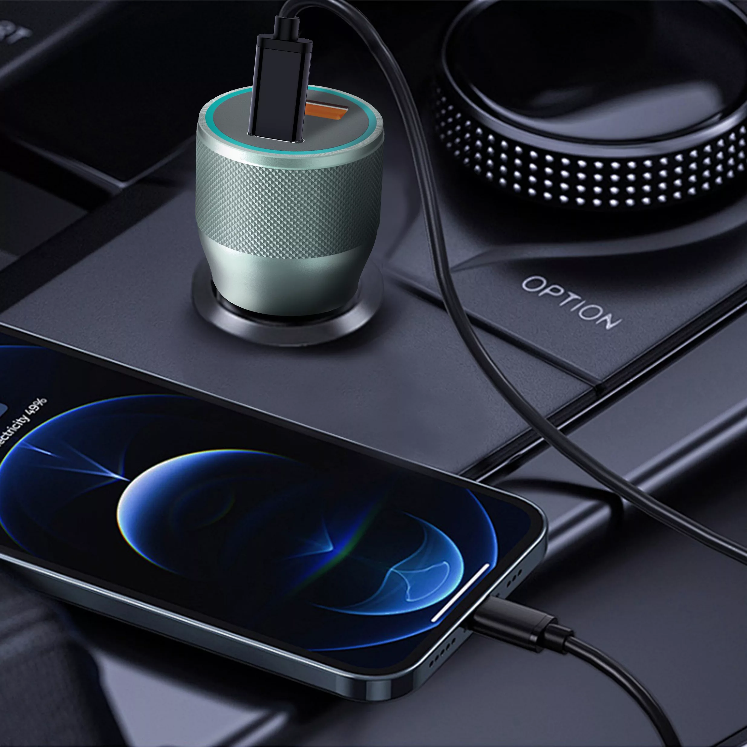 شارژر فندکی 48 وات اولتراسور مدل B1