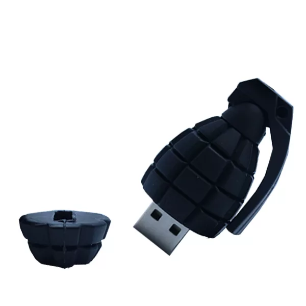 فلش مموری Usb 2.0 اولتیتا   مدل نارنجک پی وی سی ظرفیت 128 گیگابایت