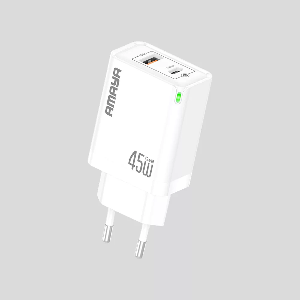 آداپتور شارژر 45 وات آمایا مدل ACW-E45D