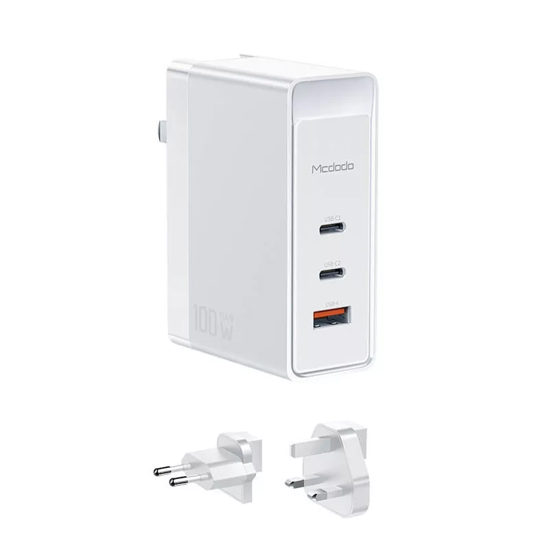 آداپتور شارژر مک دودو مدل CH-810 3Port 5A QC3.0 PD 100W