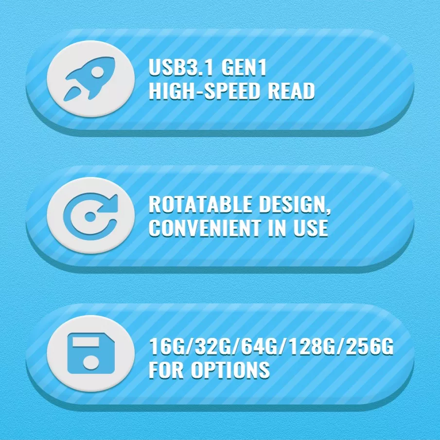 فلش مموری اوسکو مدل CU-002 ظرفیت 32 گیگابایت