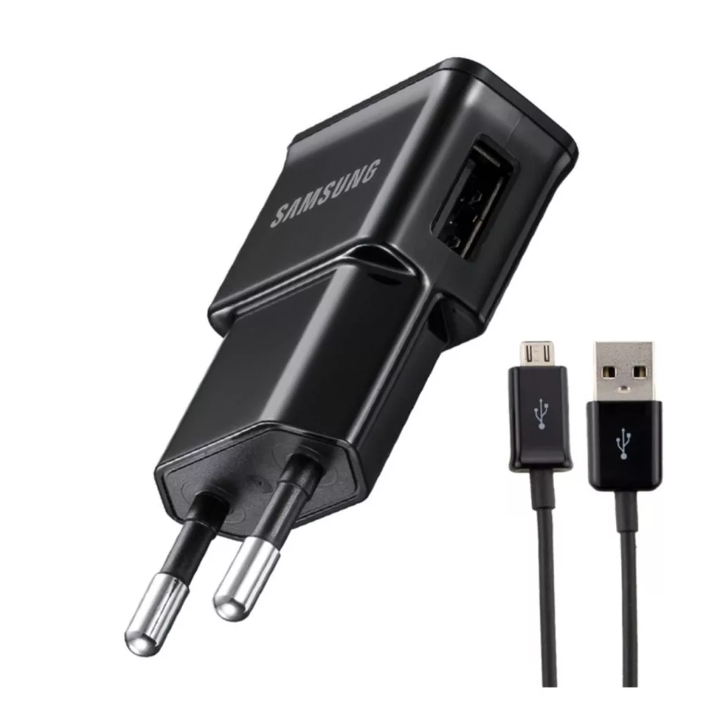 شارژر دیواری مدل S-micro به همراه کابل تبدیل microUSB