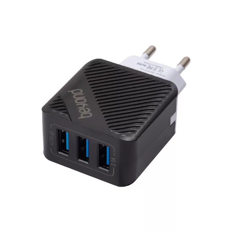 شارژر دیواری 12وات 3 پورت بیاند مدل ba-202