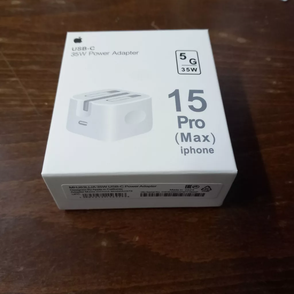 شارژر دیواری 35 وات مدل 15pro max