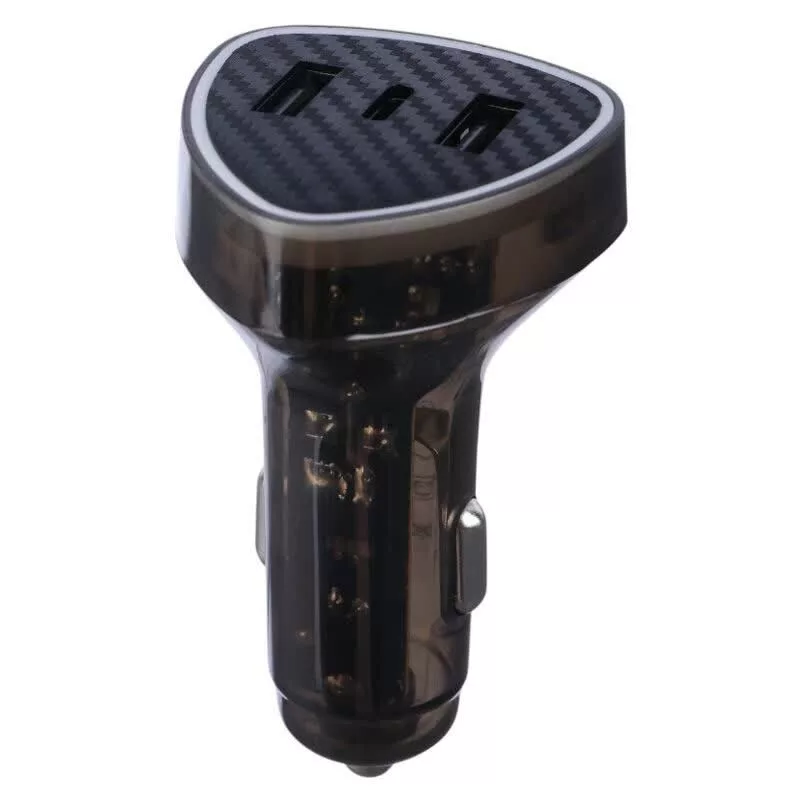 شارژر فندکی 66 وات 3 پورت مدل YY-C22