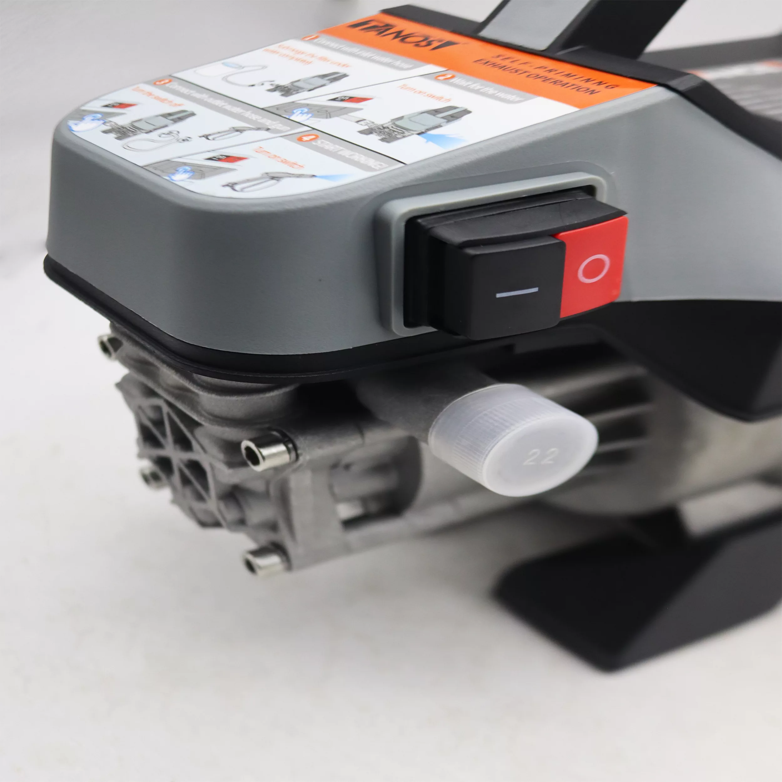 کارواش دینامی 100 بار 1300 وات تانوس مدل YP-HPW-010-100