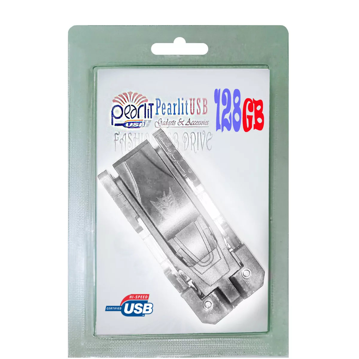 فلش مموری پرلیت یو اس بی مدل ربات ترنسفورمر ظرفیت 128 گیگابایت