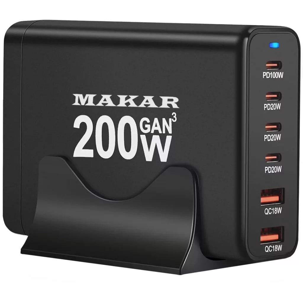 شارژر رومیزی 200 وات ماکار مدل 200W-Desktop