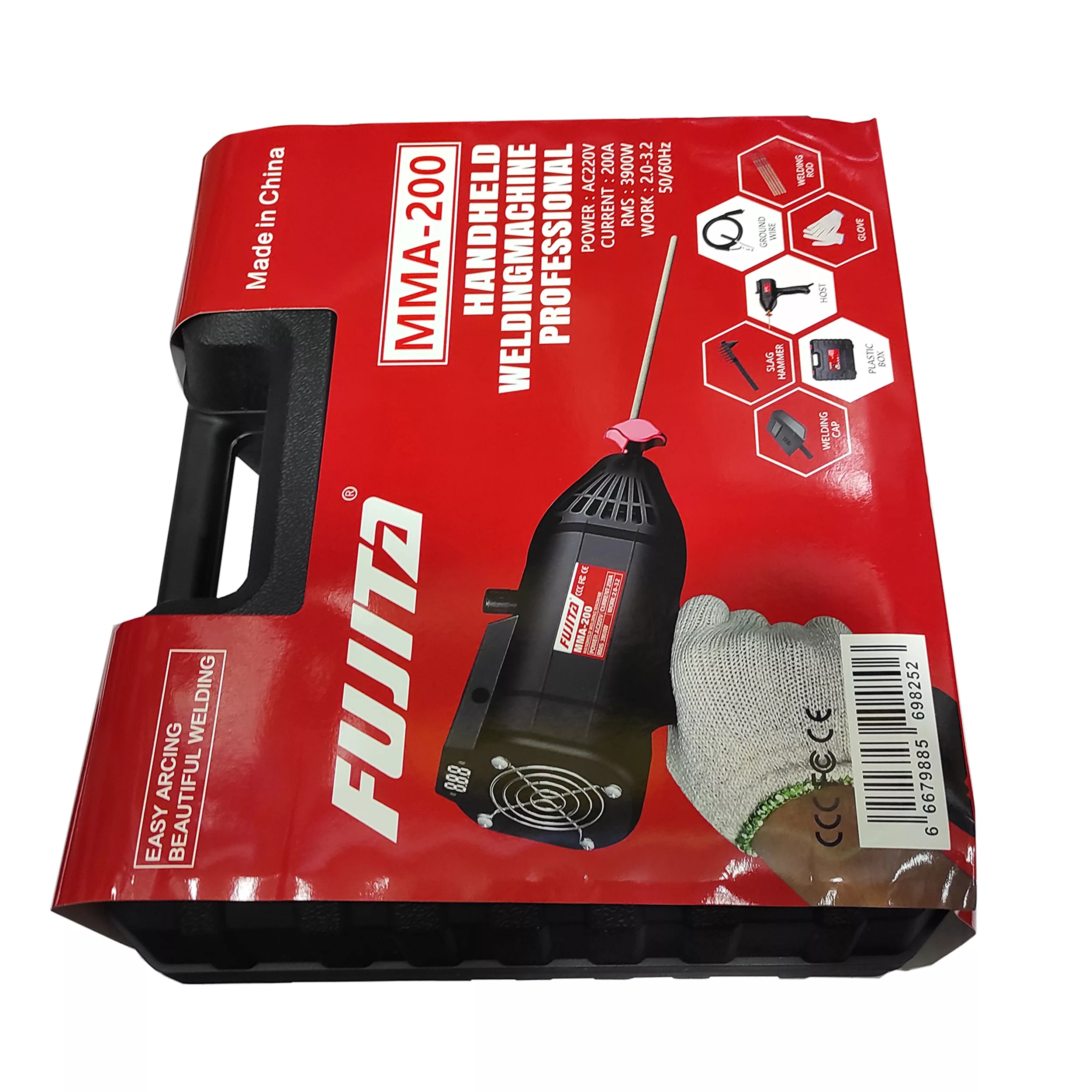 اینورتر جوشکاری تفنگی 200 آمپر فوجیتا مدل SMT-FUJITA-MMA-200