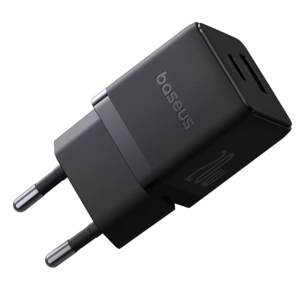شارژر دیواری 20 وات بیسوس مدل 20W Palm به همراه کابل USB-C
