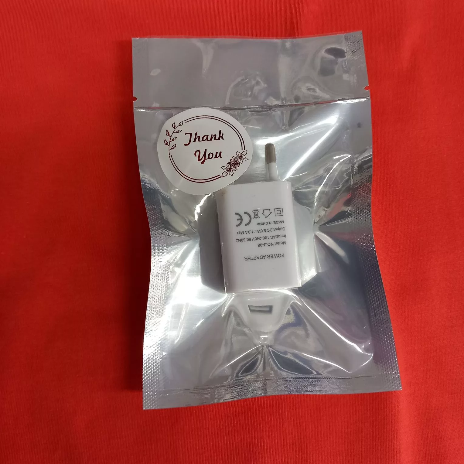 شارژر دیواری 5 وات مدل K-10  دو پین