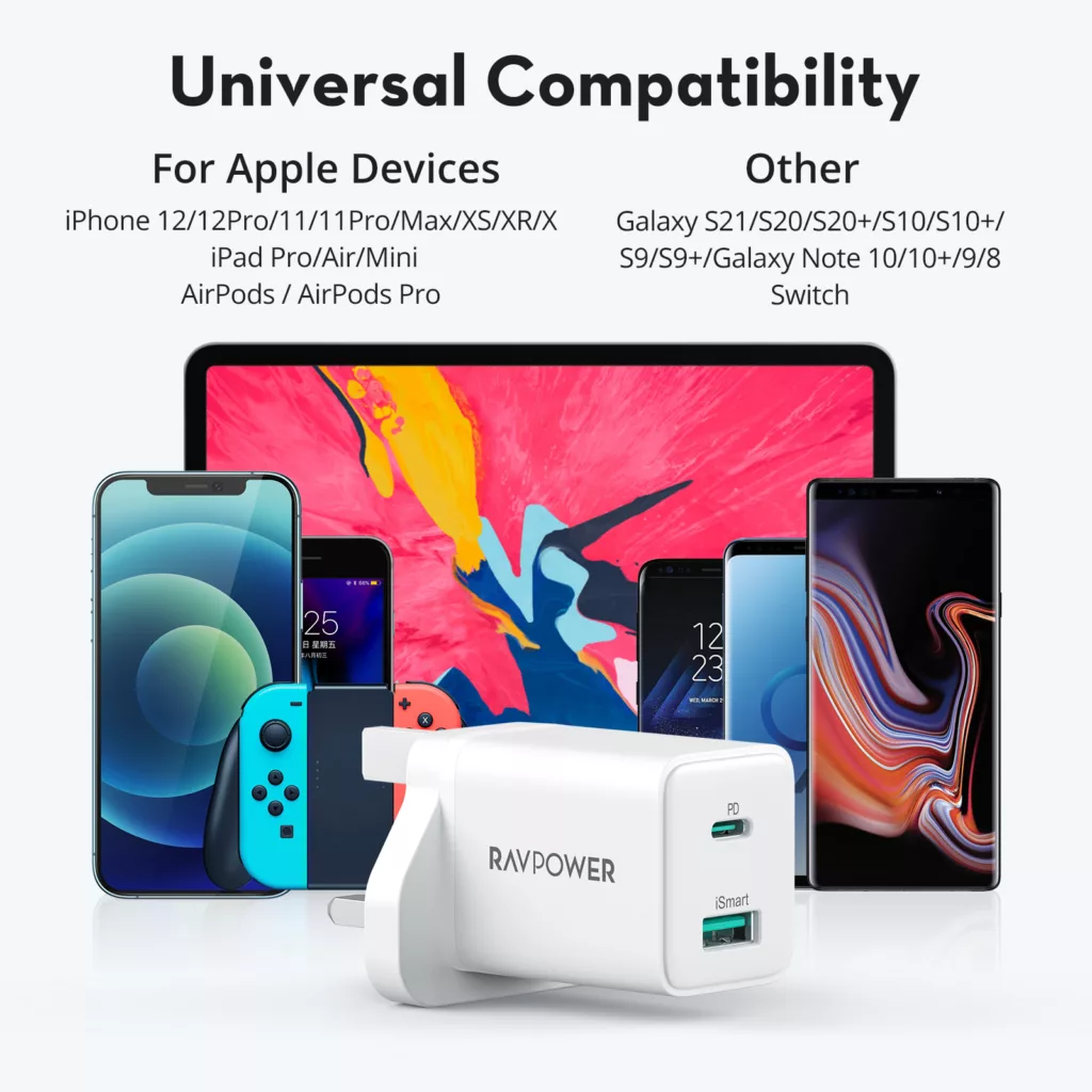 شارژر دیواری راو پاور مدل RP-PC168