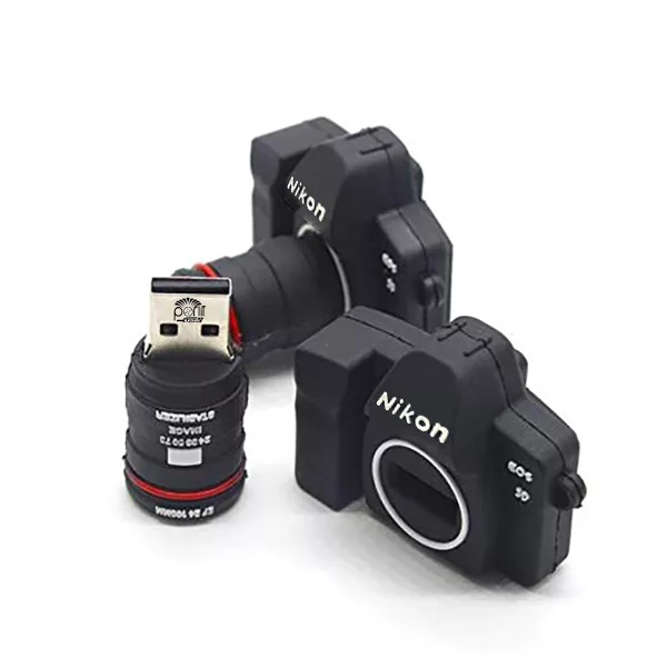 فلش مموری پرلیت یو اس بی طرح دوربین عکاسی مدل P5 ظرفیت 128 گیگابایت