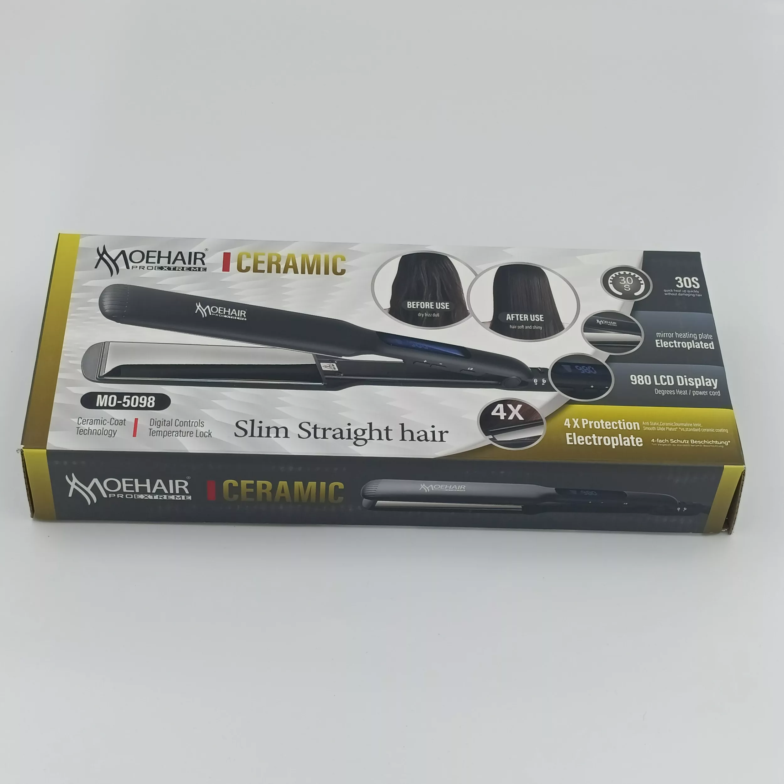 اتو و حالت دهنده ی مو موهیر مدل mo-5098