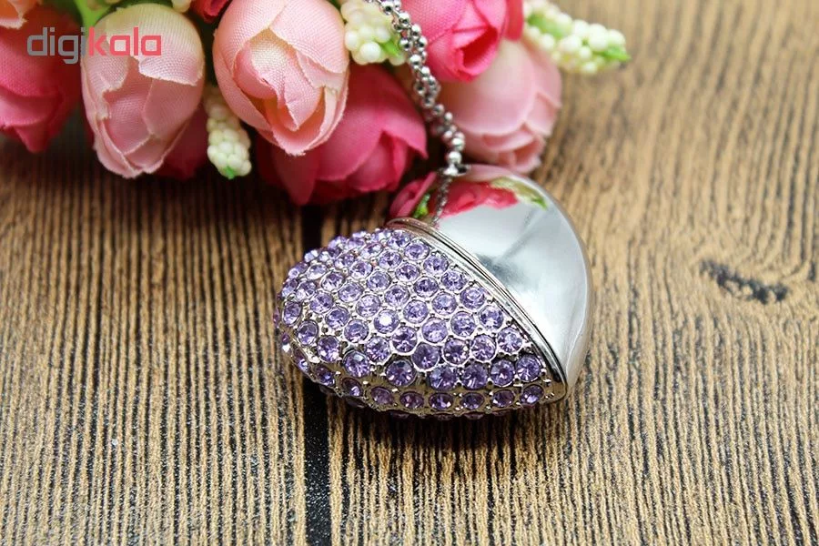 فلش مموری مدل heart6004 ظرفیت 16 گیگابایت