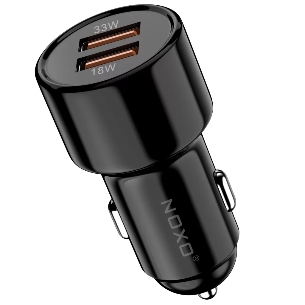 شارژر فندکی ۵۱ وات ۲ پورت نوکسو مدل CCN-1