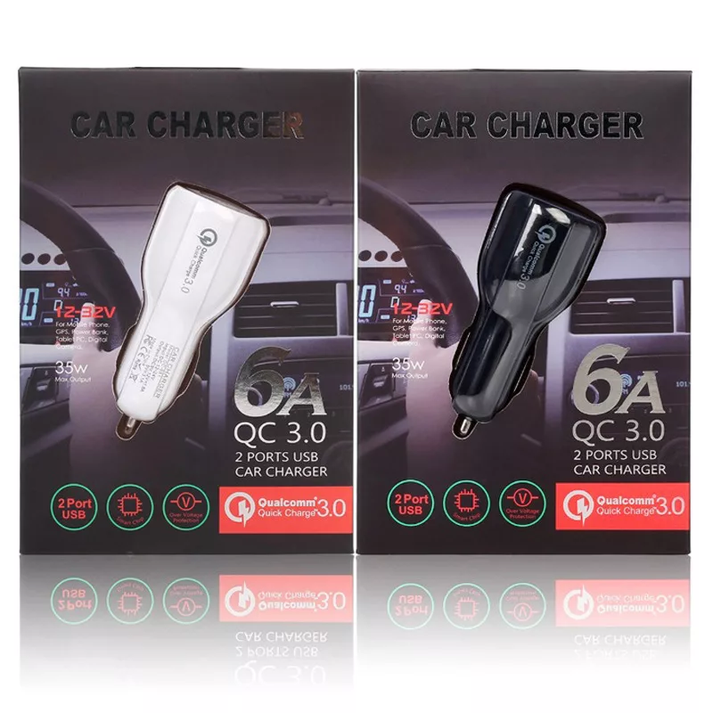 شارژر فندکی 35 وات مدل QC 3