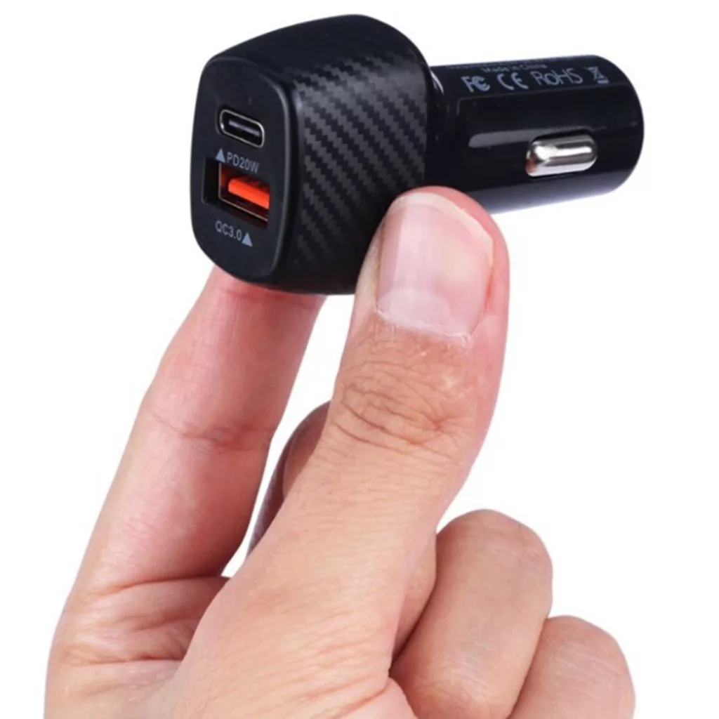 شارژر فندکی 38 وات دوپورت اورجینال مدل CC-65