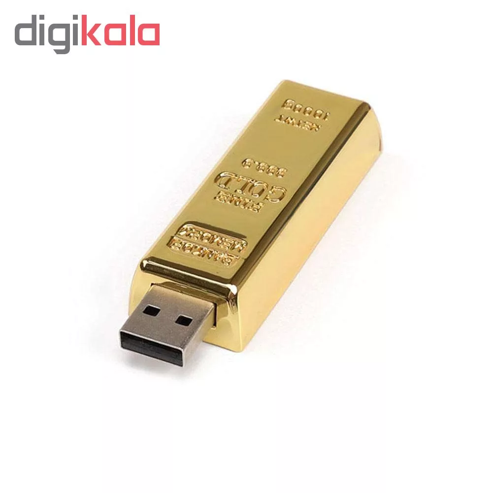 فلش مموری طرح شمش طلا ظرفیت 16 گیگابایت