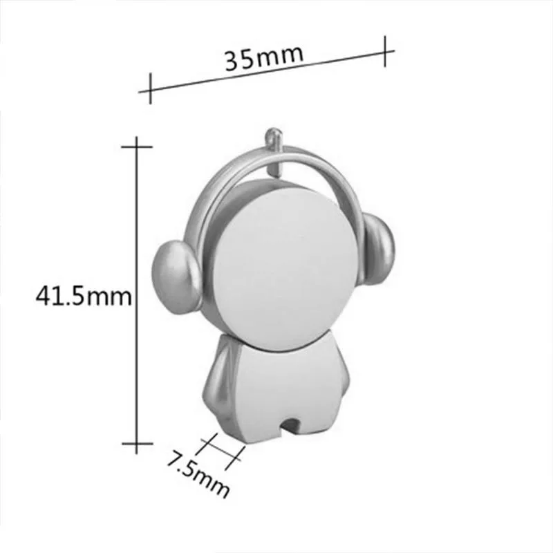 فلش مموری پرلیت یو اس بی طرح آدمک هدفونی مدلU-45-U3.0 ظرفیت 64 گیگابایت