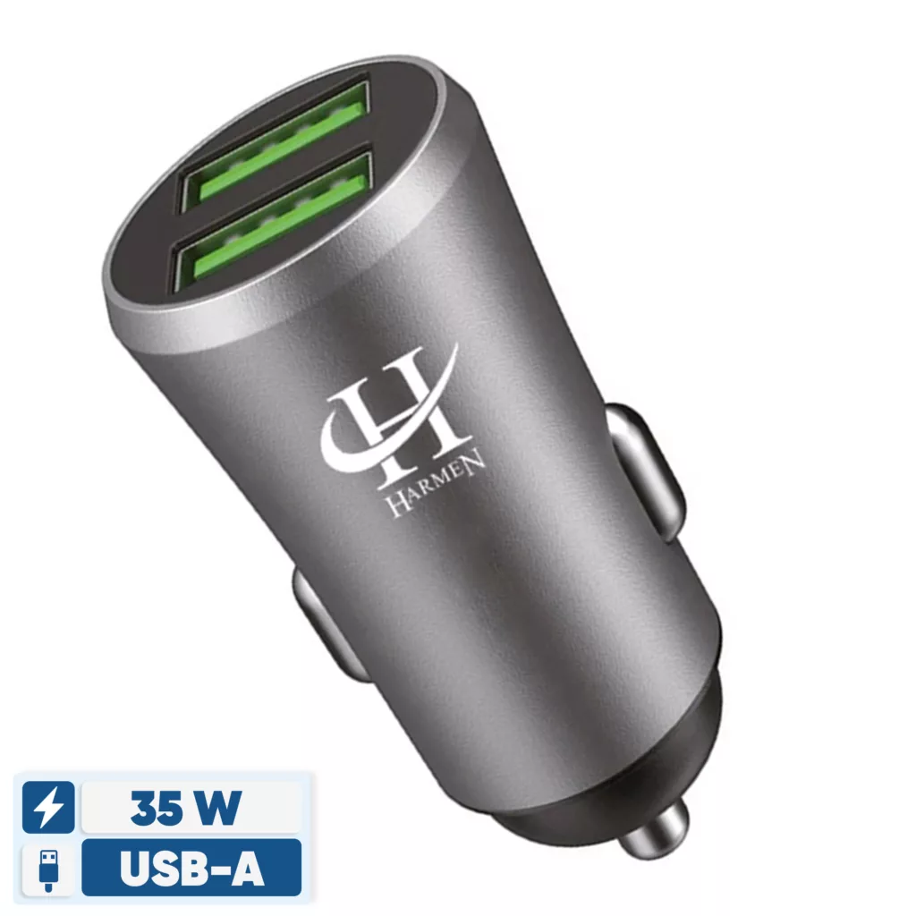 شارژر فندکی 35 وات هارمن مدل QC3USB200