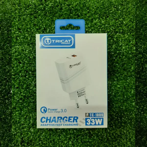 شارژر دیواری 33 وات تریکت مدل TC-1006