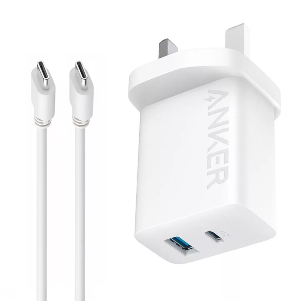 شارژر دیواری 20 وات انکر مدل B2348 به همراه کابل USB-C به طول 1.5 متر