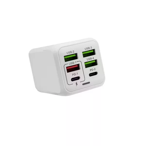 شارژر دیواری 150 وات مدل ADC-PD006 به همراه 4 عدد کابل